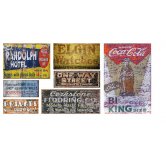 T2 GHOST SIGN DECALS