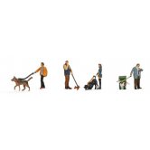 WKW PEOPLE w/DOGS 4 each + GAR