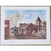 WF PRINT 1956 GODERICH STATION