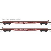 WHEELS FLATCAR 53.5ft CN