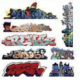 BLA GRAFFITI DECAL