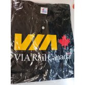 GT T-SHIRT MED. VIA RAIL CANAD