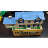 MARX COLONIAL HOUSE WHITE/BLUE