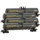 MT TANKCAR 54ft 4 PACK PROCOR