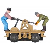 LIO HANDCAR RAILROAD WORKERS