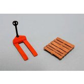 YEL PUMP TRUCK w/SKIDS 3 PACK