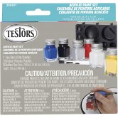 TES ACRYLIC 6 PC PAINT SET BAS