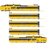 RAP TURBO 5 PC SET VIA RAIL YE
