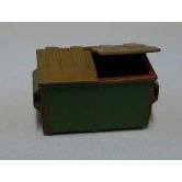 YEL DUMPSTER BIN w/LIDS