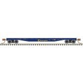 ATL FLATCAR W/STAKES CHESSIE S