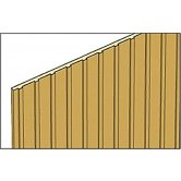 NE BOARD & BATTEN 24 inch 1/16
