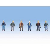 WKW CONSTRUCTION WORKERS 6 PCS