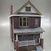 YEL BRICK HOUSE w/BAY WINDOW 2