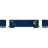 ATH BOXCAR 50ft DD C&O CHESSIE