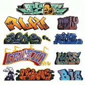 BLA GRAFFITI DECAL