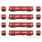 RAP SUBWAY TRAIN TTC 4 CAR SET
