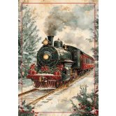 LNT CHRISTMAS CARDS STEAM TRAI