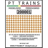 PT PICTOGRAM DECALS EXPLOSIVE
